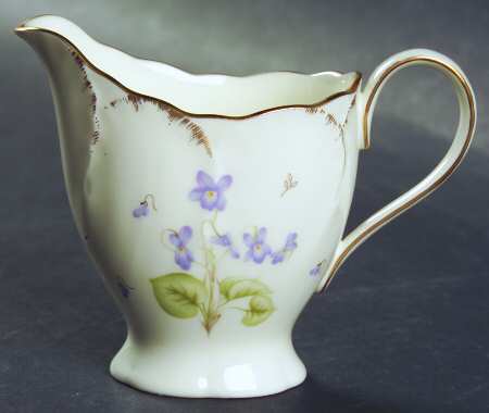 Tender Violets Creamer