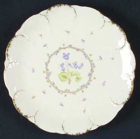 Tender Violets Bread & Butter Plate