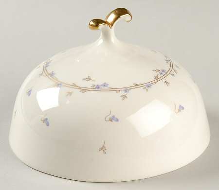 Tender Violets Lid for Round Butter