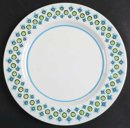 Tiny Bubbles Salad Plate
