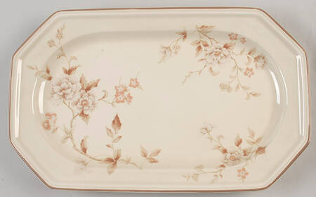 Tivoli Garden 14" Oval Serving Platter