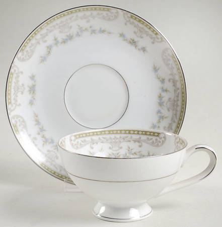 Tilden Footed Cup & Saucer Set by Mikasa