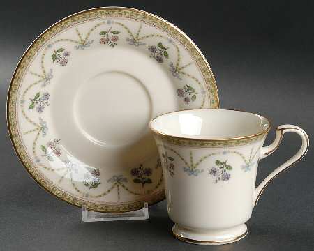 Tillary Footed Cup & Saucer Set