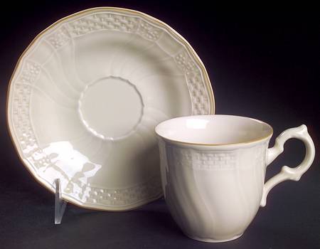 Tivoli Flat Cup & Saucer Set