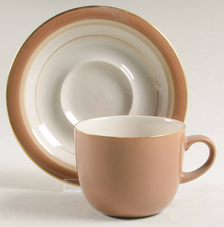 Topaz Flat Cup & Saucer Set