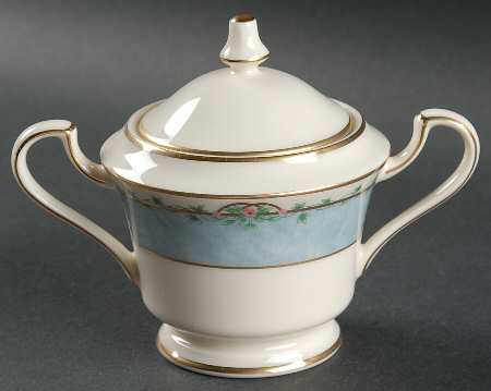 Town Place Sugar Bowl & Lid