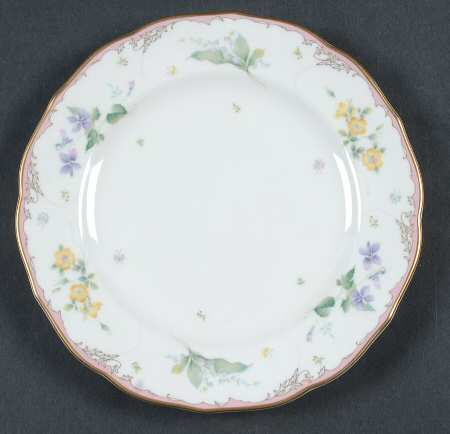 Touch of Spring Bread & Butter Plate