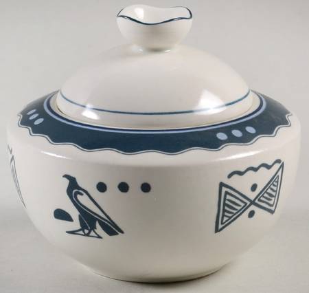 Tribal Arts Sugar Bowl & Lid