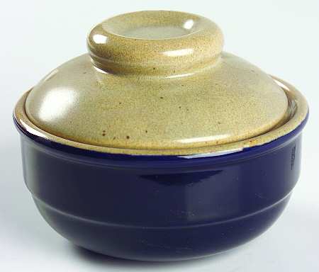 True Blue Sugar Bowl & Lid