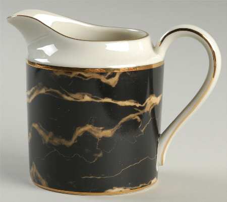 Travertine Black Creamer