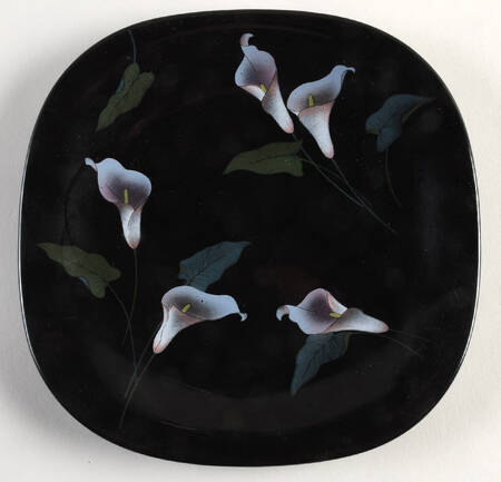 Tres Chic Salad Plate