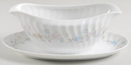 Trentham Gravy Boat with Attached Underplate