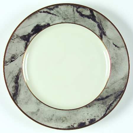 Travertine Gray Salad Plate