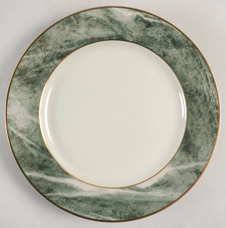 Travertine Green Salad Plate