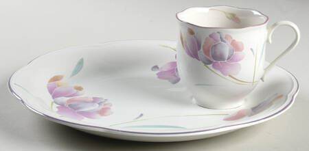 Trio Snack Plate & Cup Set
