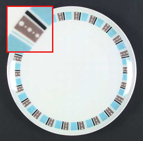 Trio Dinner Plate