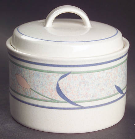 Tropical Island Sugar Bowl & Lid