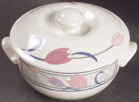 Tropical Island Individual Casserole & Lid