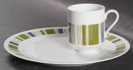 Tropicana Snack Plate & Cup Set