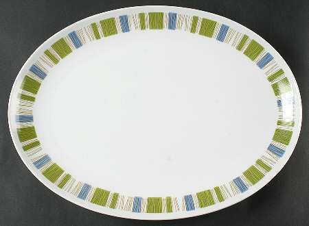 Tropicana 16" Oval Serving Platter
