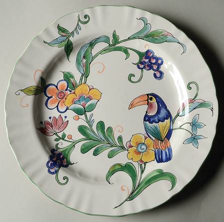 Tropicana 12" Chop Plate (Round Platter)