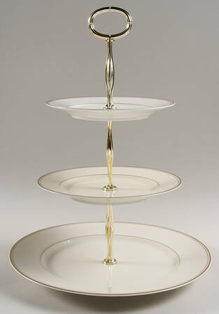 Trousdale 13 7/8"-14 1/4" 3-Tiered Serving Tray(DP,SP,BB) HC
