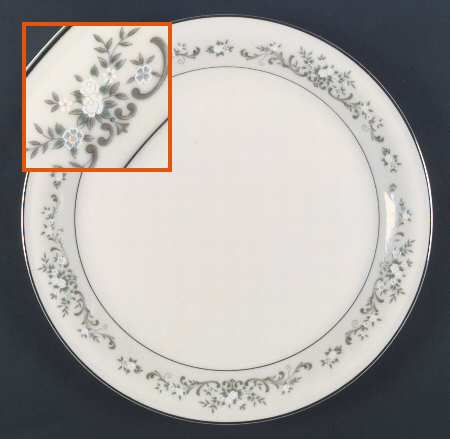 Trousseau (G1026, Ivory China) Dinner Plate