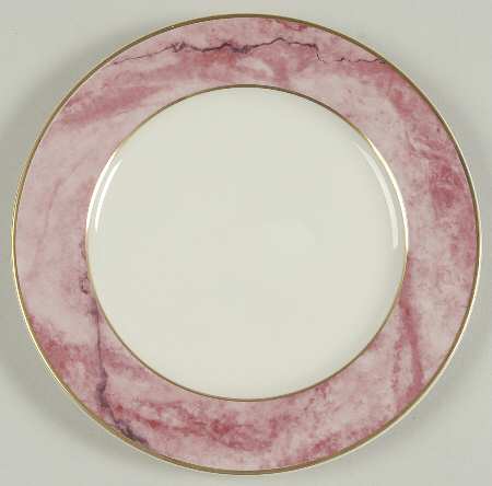 Travertine Rose Bread & Butter Plate