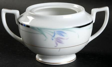 Tulips Sugar Bowl No Lid
