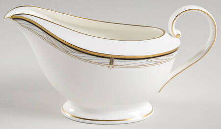 Tuscany Black Gravy Boat