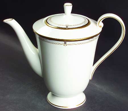 Tuscany Black Coffee Pot & Lid