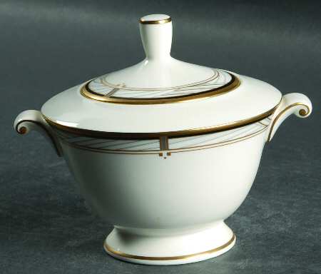 Tuscany Black Sugar Bowl & Lid