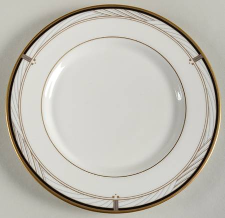 Tuscany Black Bread & Butter Plate