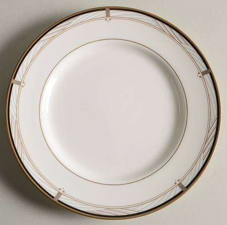 Tuscany Black Salad Plate