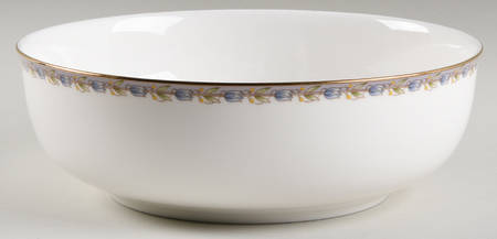 Tulip Twirl 9" Round Vegetable Bowl