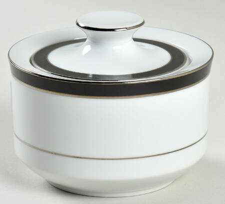 Tuxedo Sugar Bowl & Lid