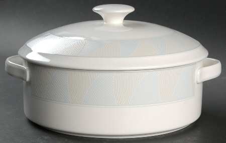 Tweed 2 Qt Round Covered Casserole