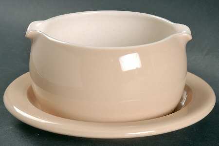 Ultra Suede Gravy Boat & Underplate