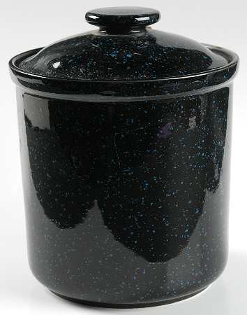 Ultrastone Black Granite Extra Large Canister & Lid