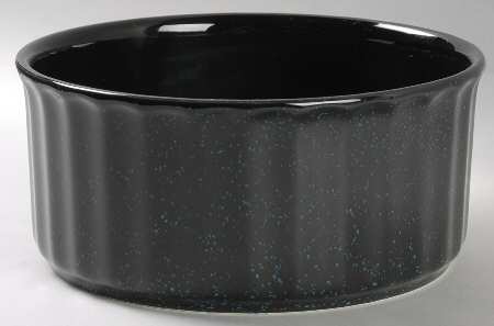 Ultrastone Black Granite 8" Souffle