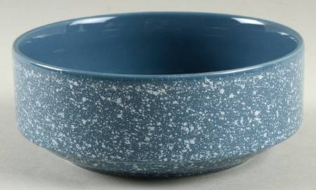 Ultrastone Country Blue Fruit/Dessert (Sauce) Bowl