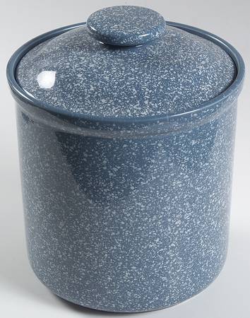 Ultrastone Country Blue Extra Large Canister & Lid