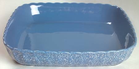 Ultrastone Country Blue 11" Square Baker