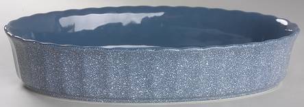 Ultrastone Country Blue 12'' Oval Baker
