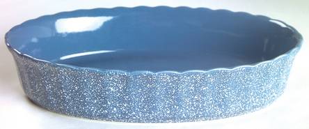 Ultrastone Country Blue 10" Oval Baker