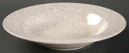 Ultrastone Beige Large Rim Soup Bowl