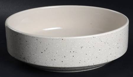 Ultrastone Beige 8" Round Vegetable Bowl
