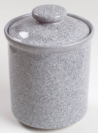 Ultrastone Grey Small Canister & Lid