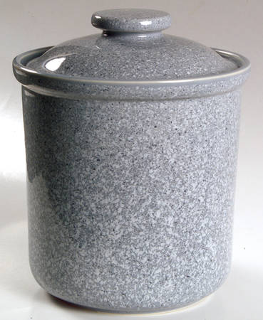 Ultrastone Grey Large Canister & Lid