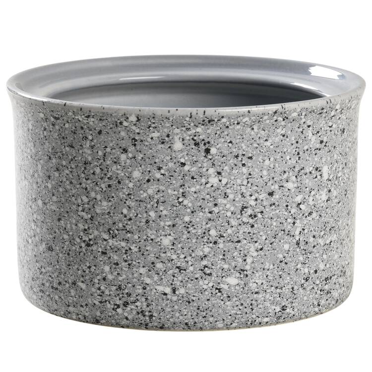 Ultrastone Grey Sugar Bowl No Lid